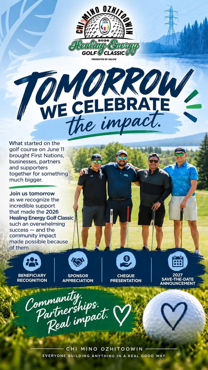 ⛳ TOMORROW’S THE DAY! 💙 The clubs may be put away, but the impact of the 2026 Healing Energy Golf Classic is about to b