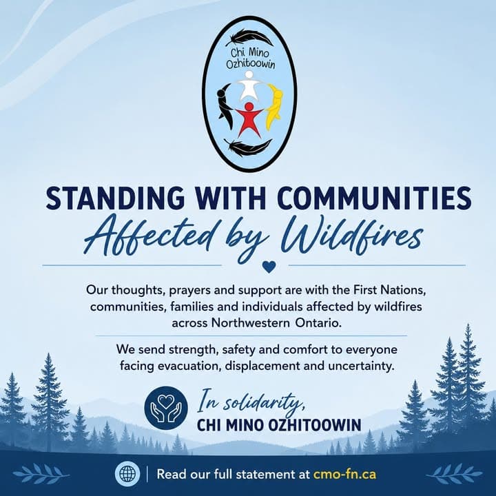 🔥 WILDFIRE DONATION UPDATE As wildfire response and recovery efforts continue across Northwestern Ontario, donation nee
