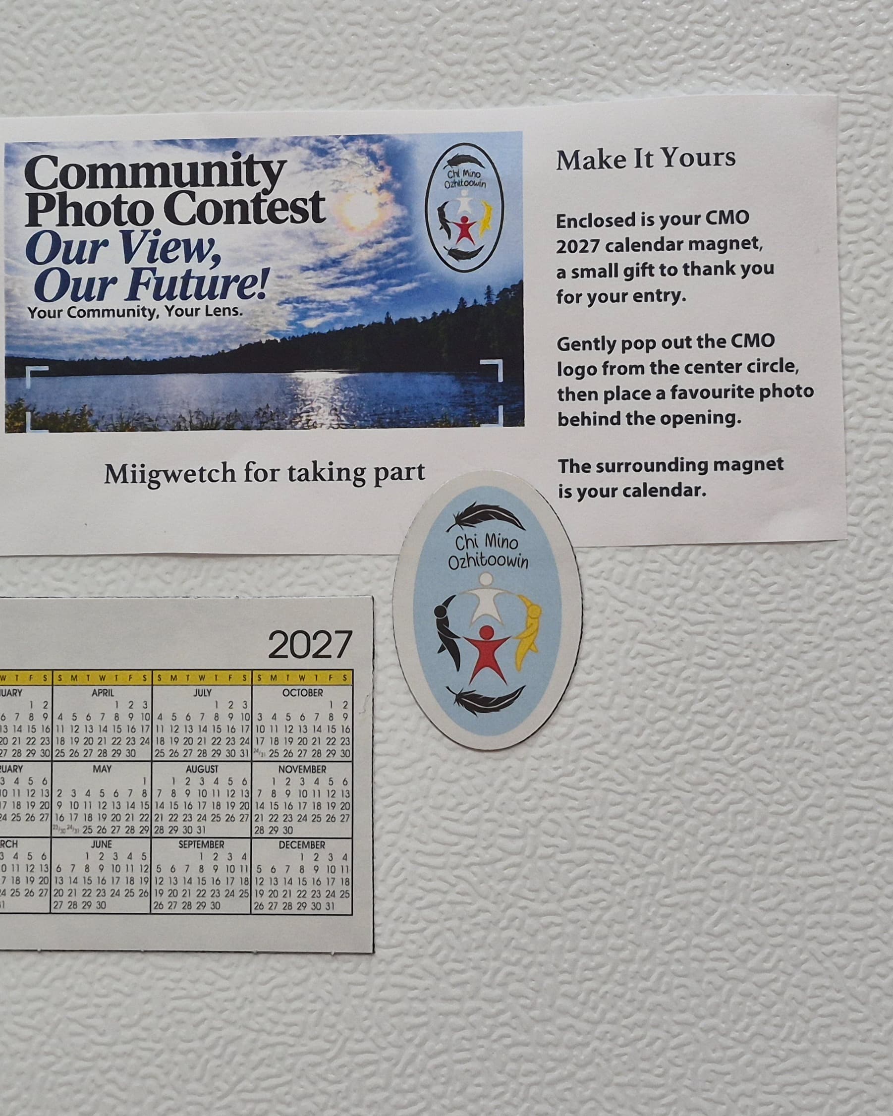 Your photos could win—and there’s a small thank-you for taking part! 📸📬 Each person who enters Our View, Our Future!,